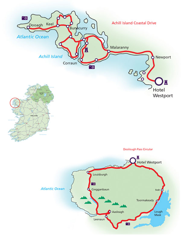 County Mayo Driving Routes