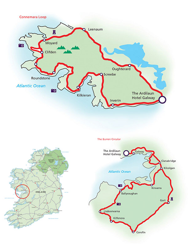 Galway Driving Route
